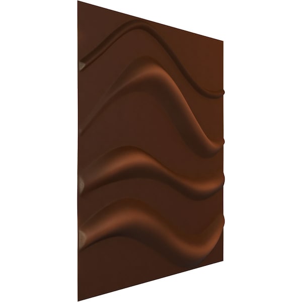 19 5/8in. W X 19 5/8in. H Wave EnduraWall Decorative 3D Wall Panel Covers 2.67 Sq. Ft.